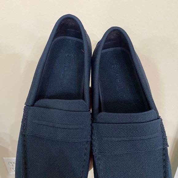 Rothys Mens Navy The Driving Loafer sz 10 - Picture 4 of 10